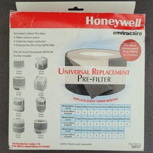 Honeywell 38002 Universal Replacement Pre-Filter - BRAND NEW